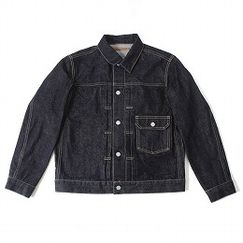 SCYE BASICS サイベーシックス Selvedge Denim Jacket Type1 セルヴィッチ デニム ジャケット 1stタイプ インディゴ|S|BRAND