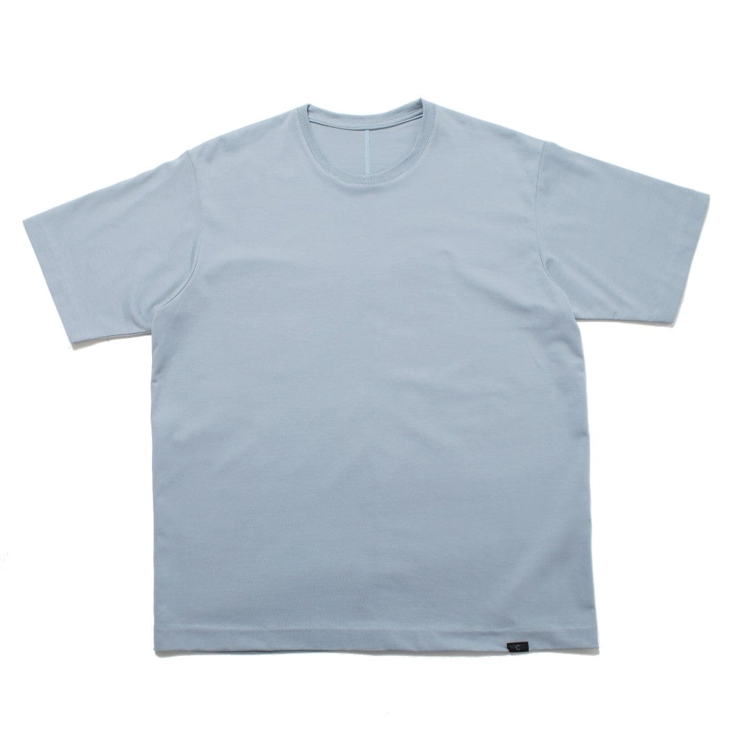 【10%OFF クーポン発行中！！】CAPERTICA カペルチカ Tシャツ ソフトツイスト スビンコットン サックス