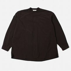 amne アンヌ ナイロン パーク シャツ ブラウン NYLON park shirts CHOCOLATE|A|BRAND