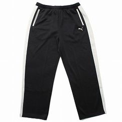 【10%OFF クーポン発行中！！】PUMA プーマ ユニセックス T7 トラックパンツ ジェンダーレス ジャパンモデル プーマブラック JP PUMA Black-Alpine Snow|P|BRA