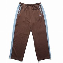 【10%OFF クーポン発行中！！】PUMA プーマ ユニセックス T7 トラックパンツ ジェンダーレス ジャパンモデル ブラウン JP Chestnut Brown|P|BRAND