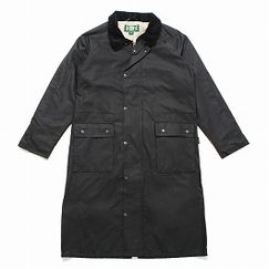 Rockall Outdoor ロッコール アウトドア Aussie Duster Waxed Coat ワックスコットン オージーダスターコート ブラック|R|BRAND