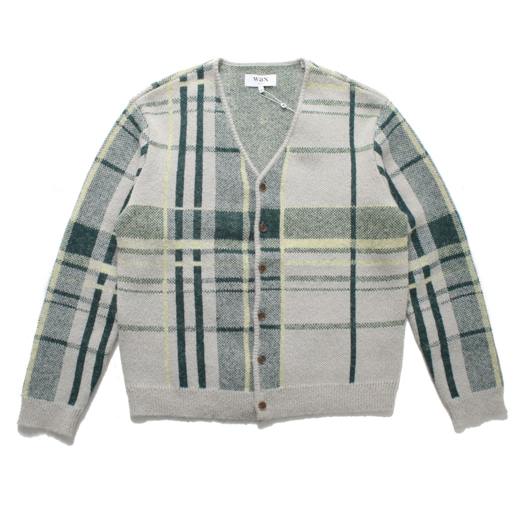 WAX LONDON ワックスロンドン チェック ニット カーディガン