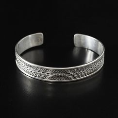 TOUAREG SILVER JEWELRY トゥアレグ シルバー ジュエリー シルバーバングル SIMPLE  シルバー|T|BRAND