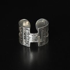TOUAREG SILVER JEWELRY トゥアレグ シルバー ジュエリー シルバーリング TYPE-H シルバー 19号|T|BRAND