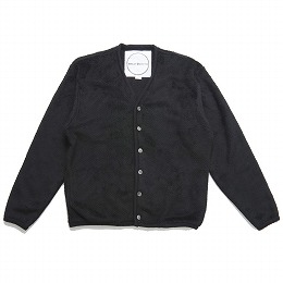 BURLAP OUTFITTER バーラップアウトフィッター ソリッド フリース カーディガン ブラック SOLID FLEECE CARDIGAN 30089 BLACK L