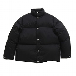 marka マーカ リサイクルナイロンミニリップ ダウンジャケット DOWN JACKET M25C26BL01C BLACK