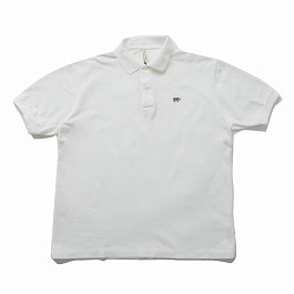SCYE BASICS サイベーシックス 鹿の子 ポロシャツ ウオッシュド Cotton Pique Polo Shirt  オフシロ