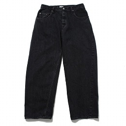 CIOTA シオタ New Baggy 5 Pocket Pants 生機 デニム スビンコットン 13.5ozバギーデニム ミディアムブラック