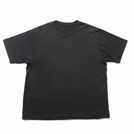 CAPERTICA カペルチカ ウールTシャツ Super140s ウオッシャブルウール ダークネス DARKNESS ダークグレー
