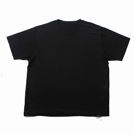 CAPERTICA カペルチカ ウールTシャツ Super120s ウオッシャブルウール ブラック BLACK