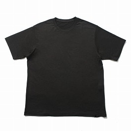 CAPERTICA カペルチカ ウールTシャツ Super120s ウオッシャブルウール EBONY S
