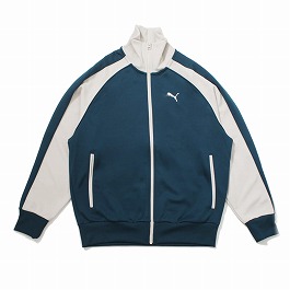 PUMA プーマ ユニセックス T7 トラック ジャケット ジェンダーレス  ジャパンモデル Midnight Petrol