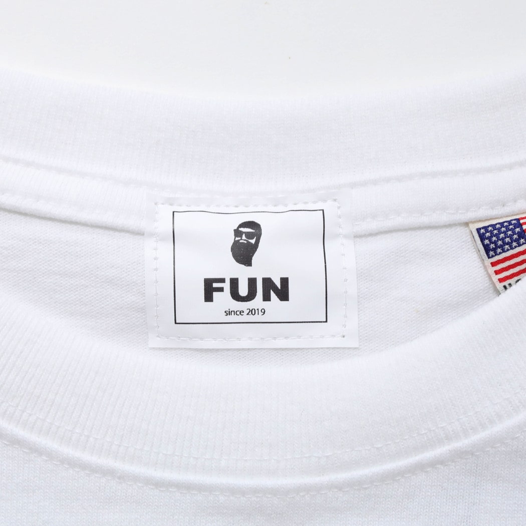 FUN Up Necessary modemdesign ファン おじさん ハート Tシャツ