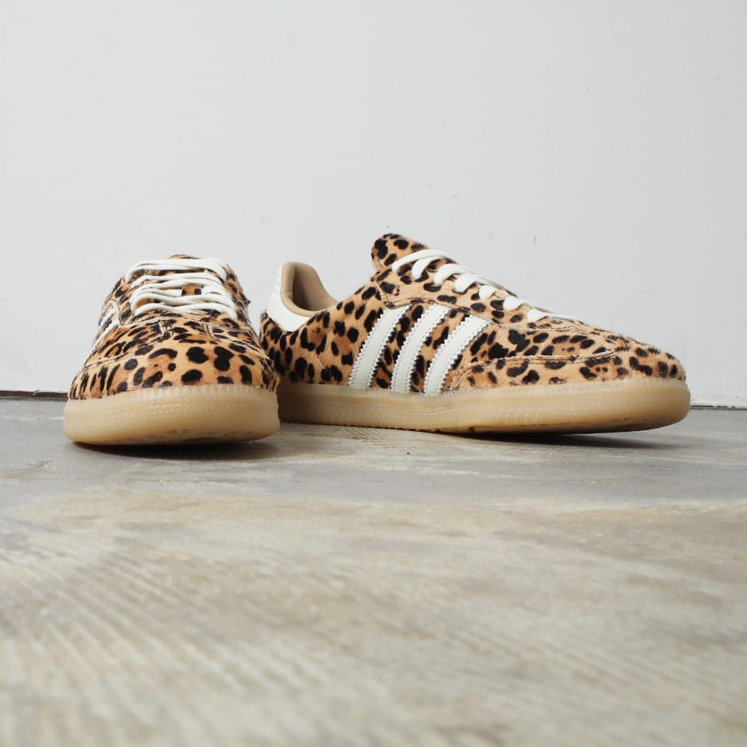 adidas samba og w ki6674 アディダス サンバ スニーカー レオパード マジックベージュ