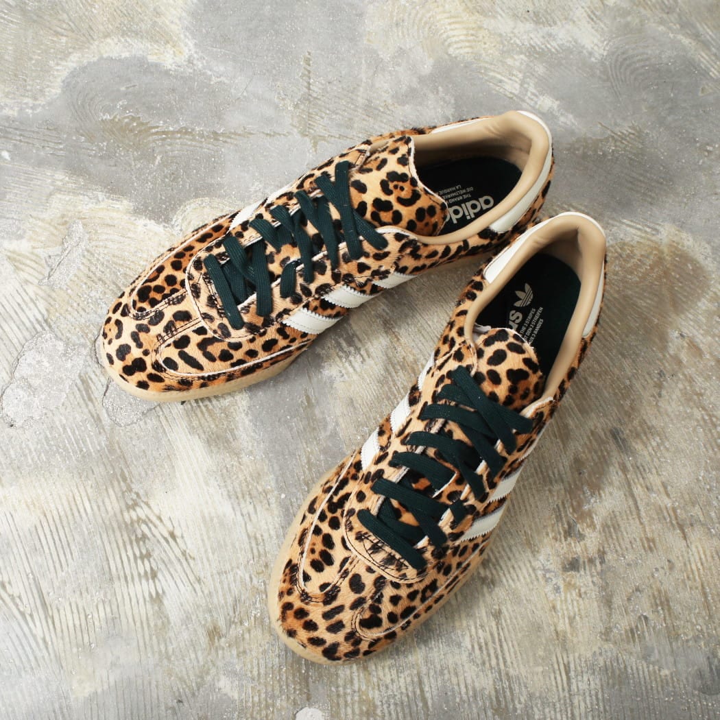 adidas samba og w ki6674 アディダス サンバ スニーカー レオパード マジックベージュ