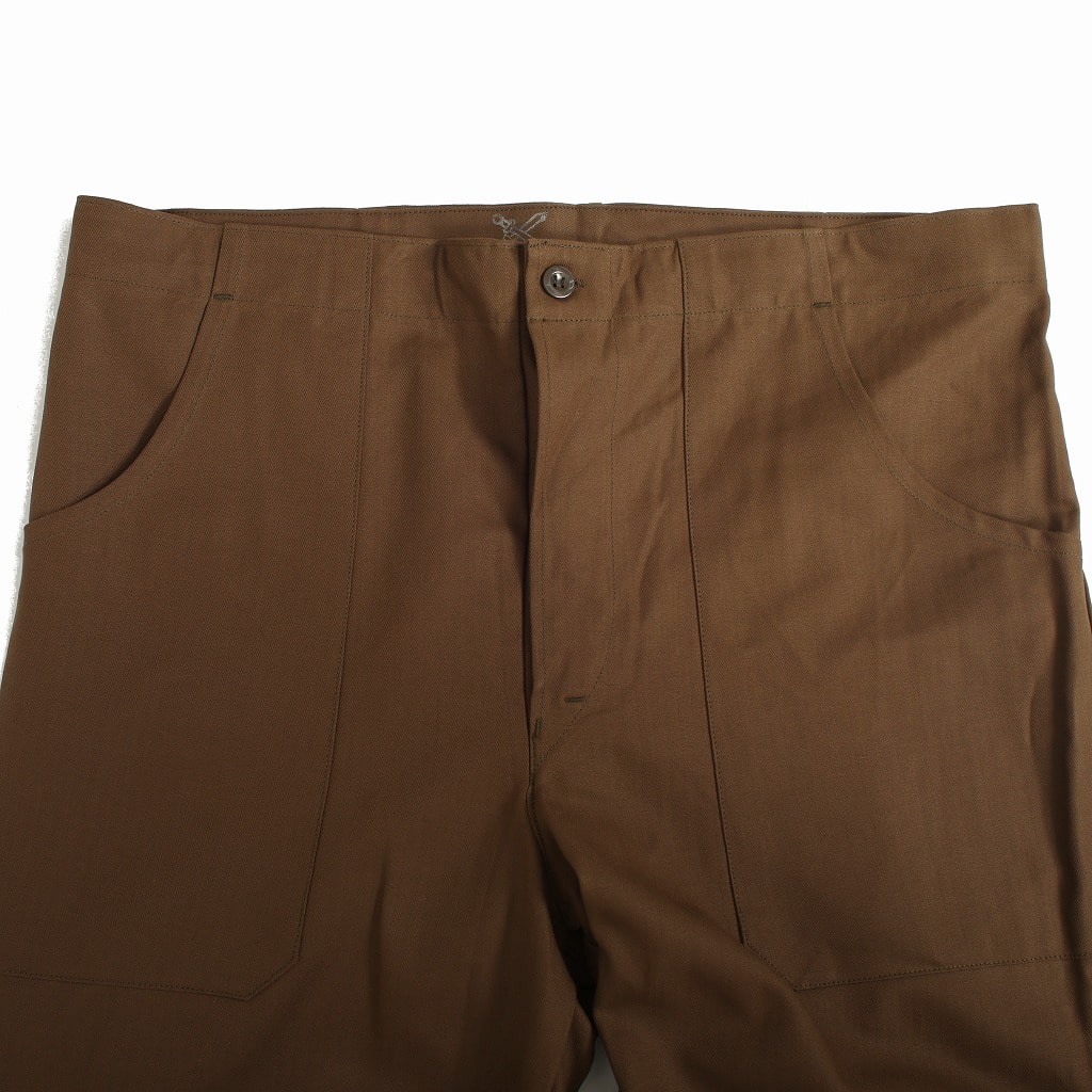 デッドストック チェコ軍 イージーワークパンツ ブラウン | BRAND,D
