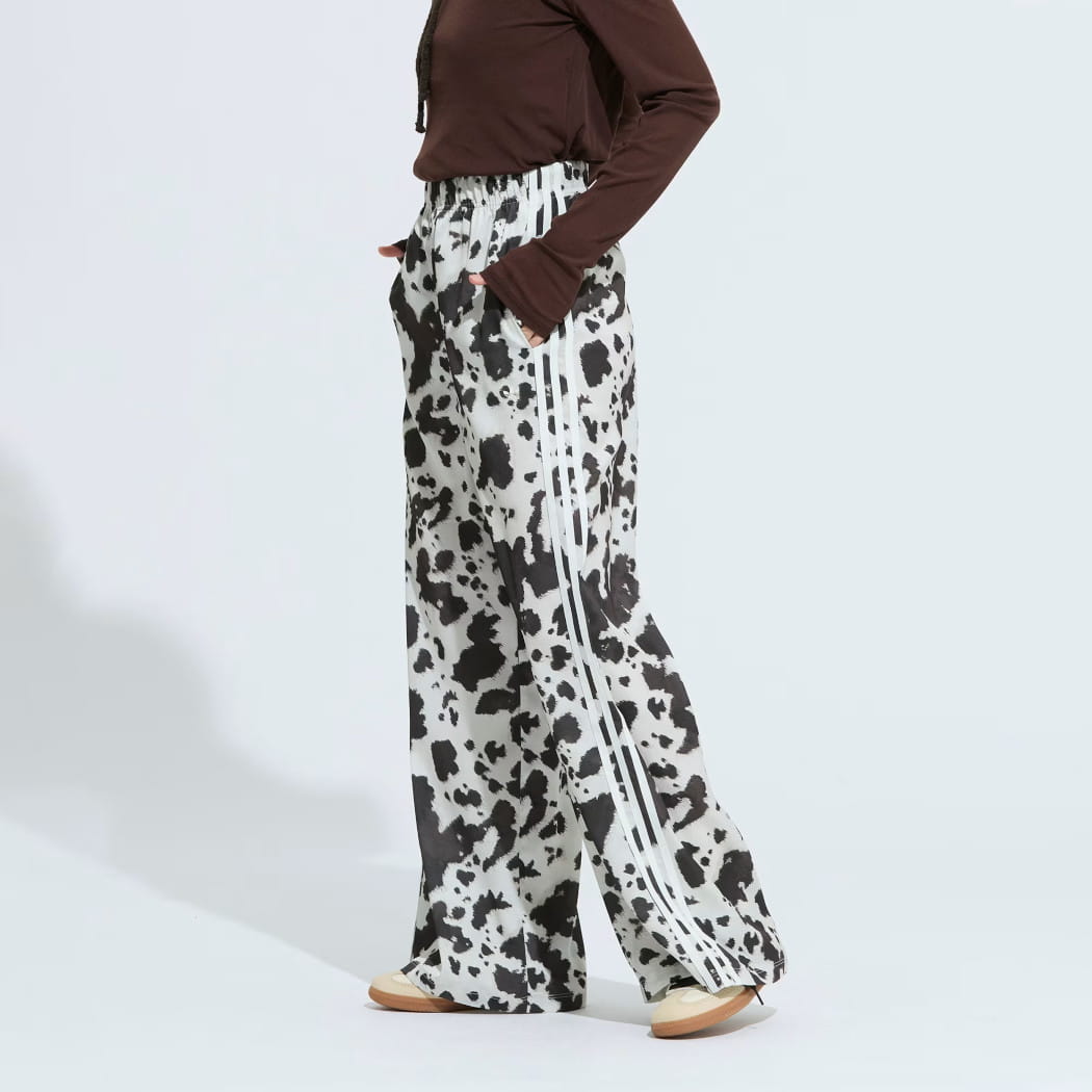 adidas torackpants アディダス オリジナルス サテン ワイドレッグ