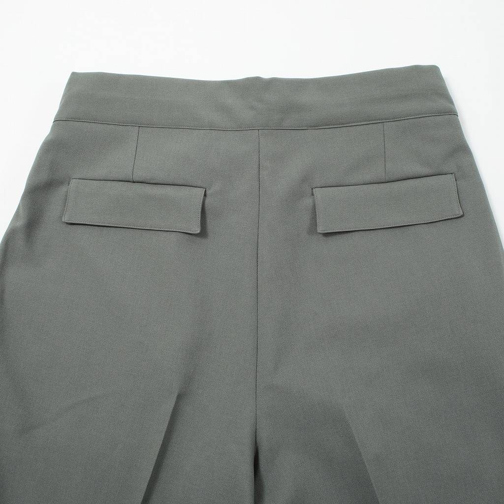 ATHA アタ ウールパンツ HIGH DENSITY WOOL-LIKE TAPERED EASY TROUSERES