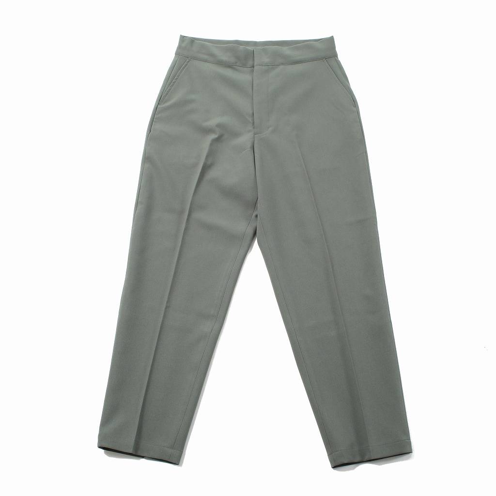 ATHA アタ ウールパンツ HIGH DENSITY WOOL-LIKE TAPERED EASY TROUSERES