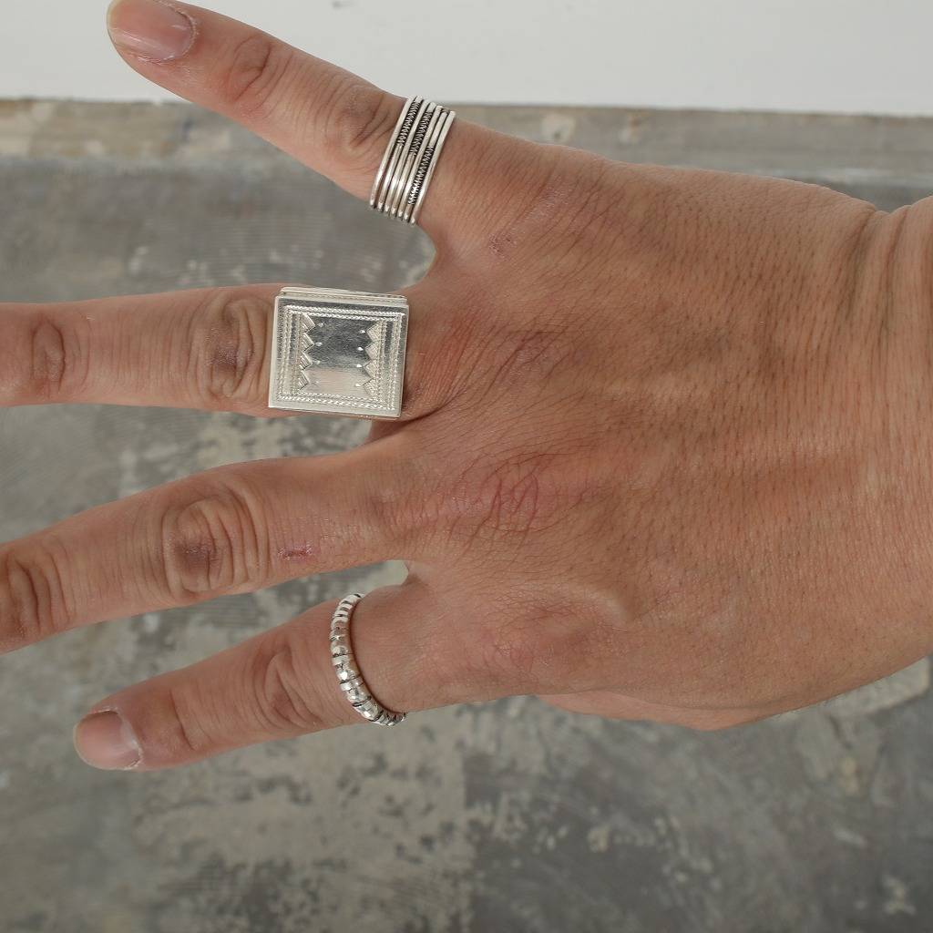 TOUAREG SILVER JEWELRY トゥアレグ シルバー ジュエリー リング pure