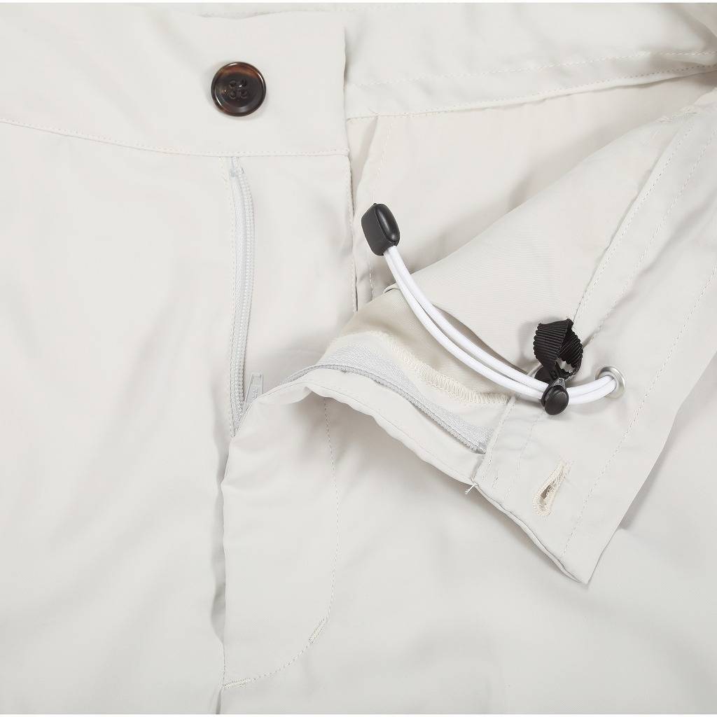ATHA アタ サテン イージートラウザーズ ユニセックス SATIN STRAIGHT EASY TROUSERS ライトグレー