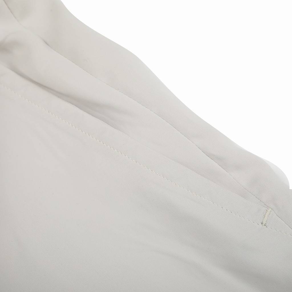 ATHA アタ サテン イージートラウザーズ ユニセックス SATIN STRAIGHT EASY TROUSERS ライトグレー