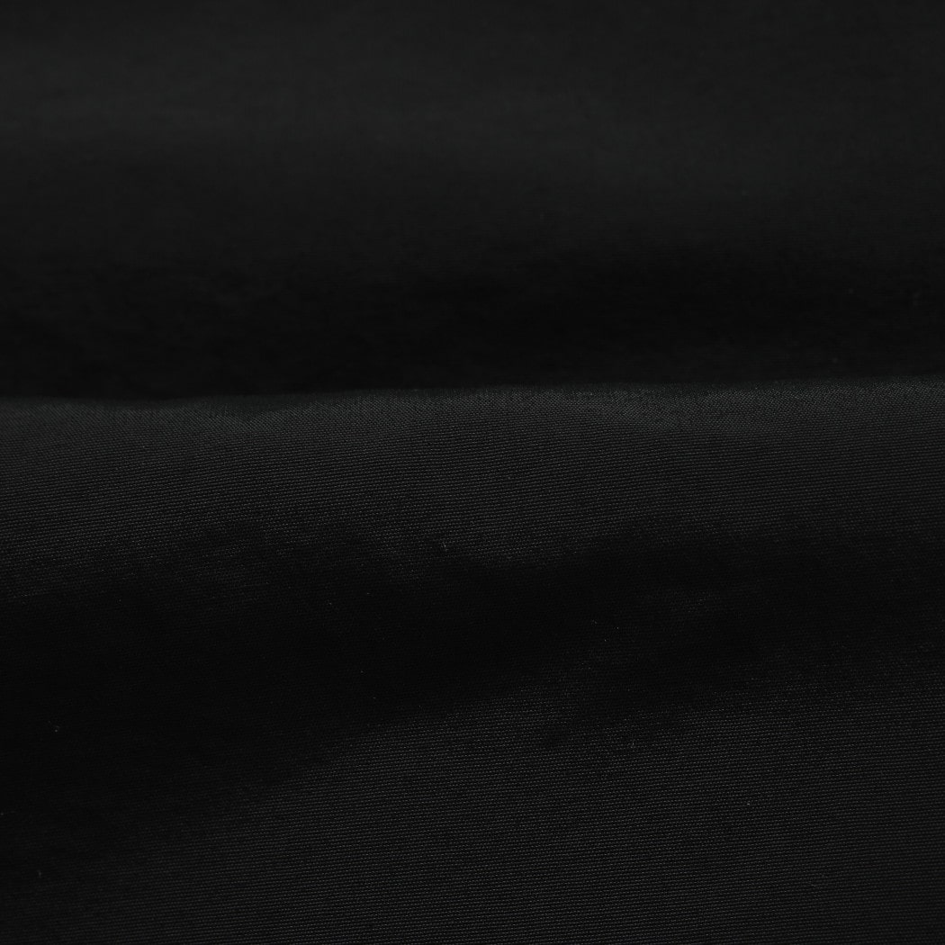 BURLAP OUTFITTER バーラップアウトフィッター キャンプシャツ サプレックスナイロン 半袖 CAMP SHIRT BLACK