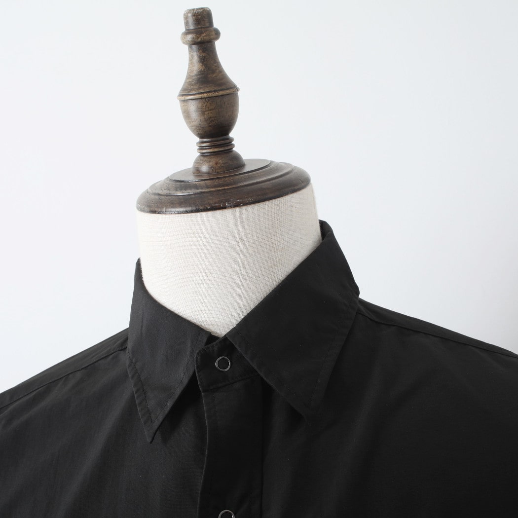 CHASSE ナイロンリップシャツ ブラック サイズ1 新品未使用 NYLON RIP SHIRT BLACK | FUDGE UP NOTHING