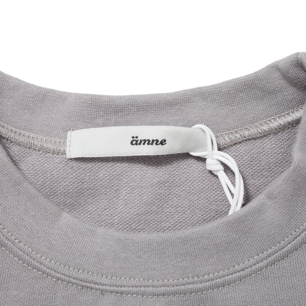 amne アンヌ mini terry half sleeve crew 半袖 クルーネック