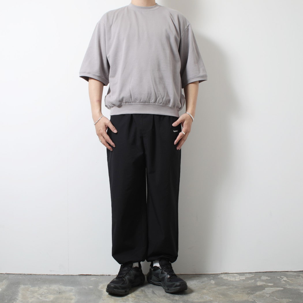amne アンヌ mini terry half sleeve crew 半袖 クルーネック