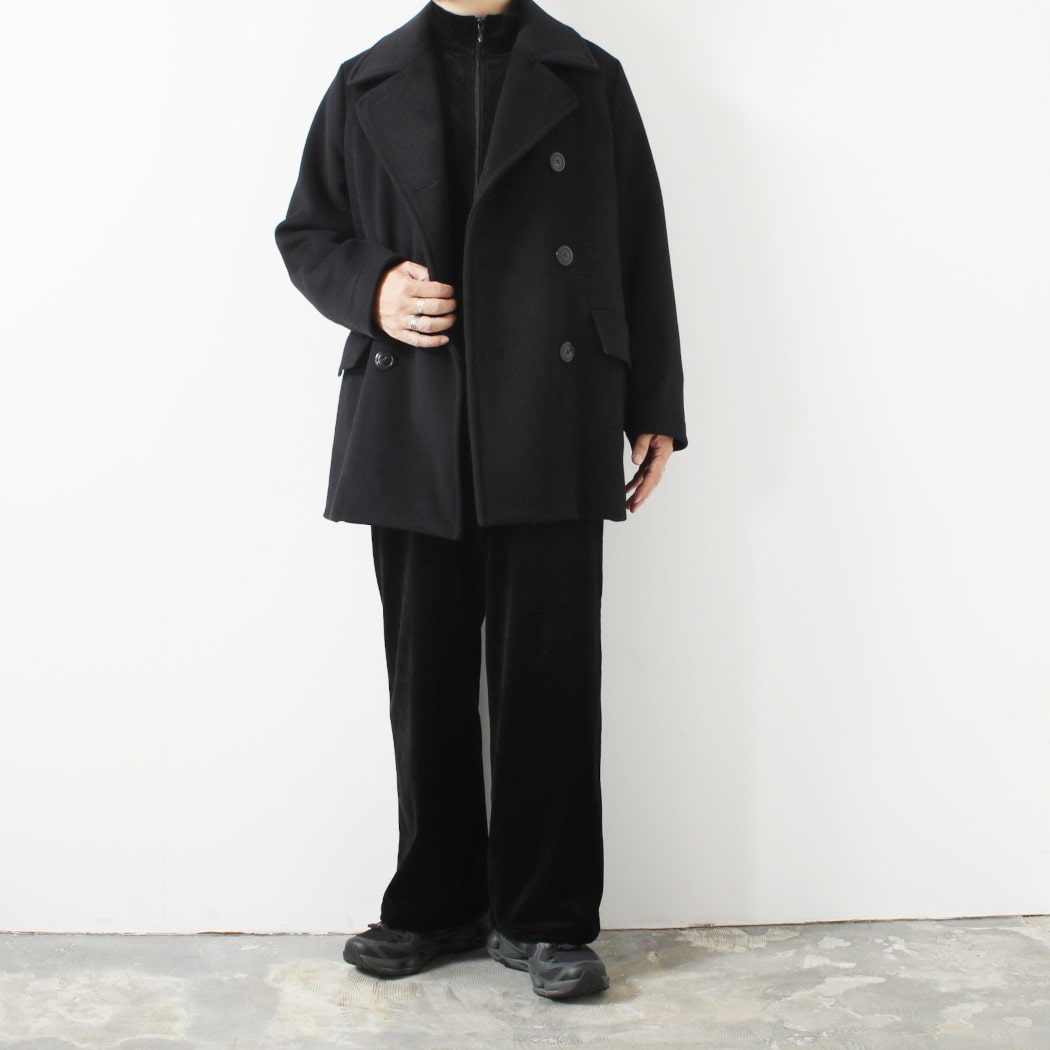 極美品　OAMC 20AW BRIDGE COAT BLACK 付属品完備‼️ marka マーカ ウールシルクカシミヤビーバー ブリッジコート ブラック