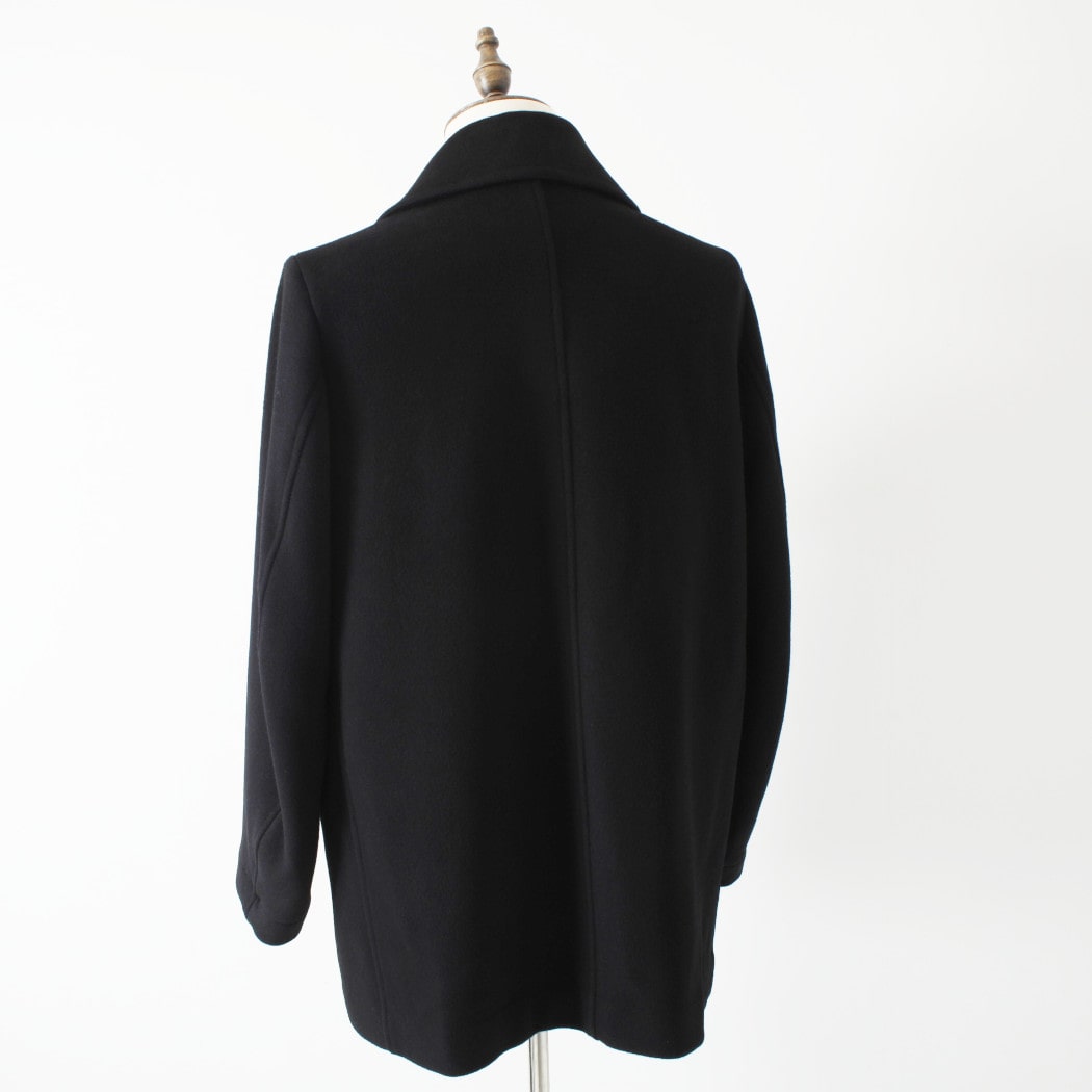 marka マーカ ウールシルクカシミヤビーバー ブリッジコート ブラック
