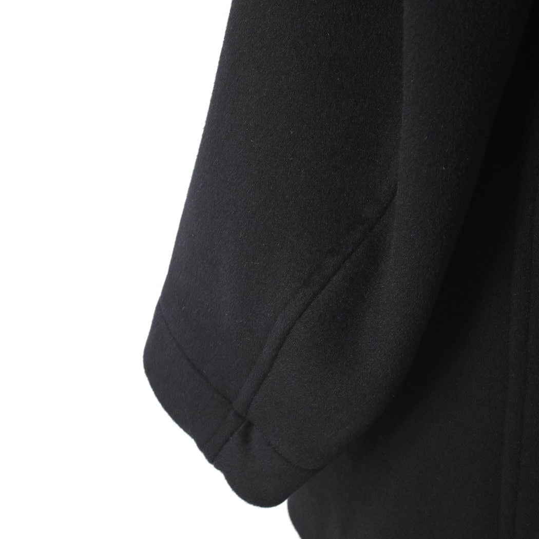marka マーカ ウールシルクカシミヤビーバー ブリッジコート ブラック BRIDGE COAT BLACK