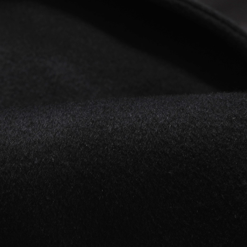 marka マーカ ウールシルクカシミヤビーバー ブリッジコート ブラック BRIDGE COAT BLACK