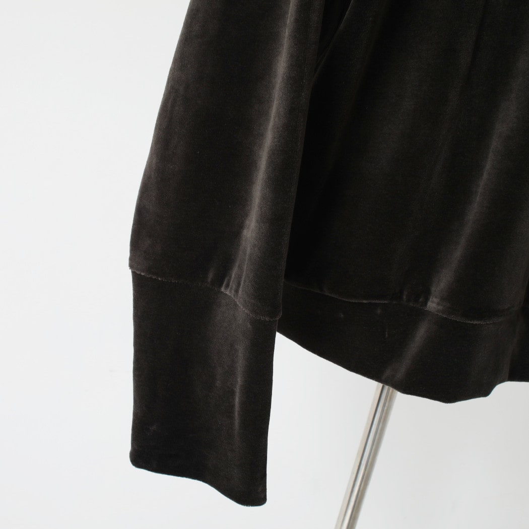 marka マーカ オーガニッコットンベロア フルジップトラックジャケット