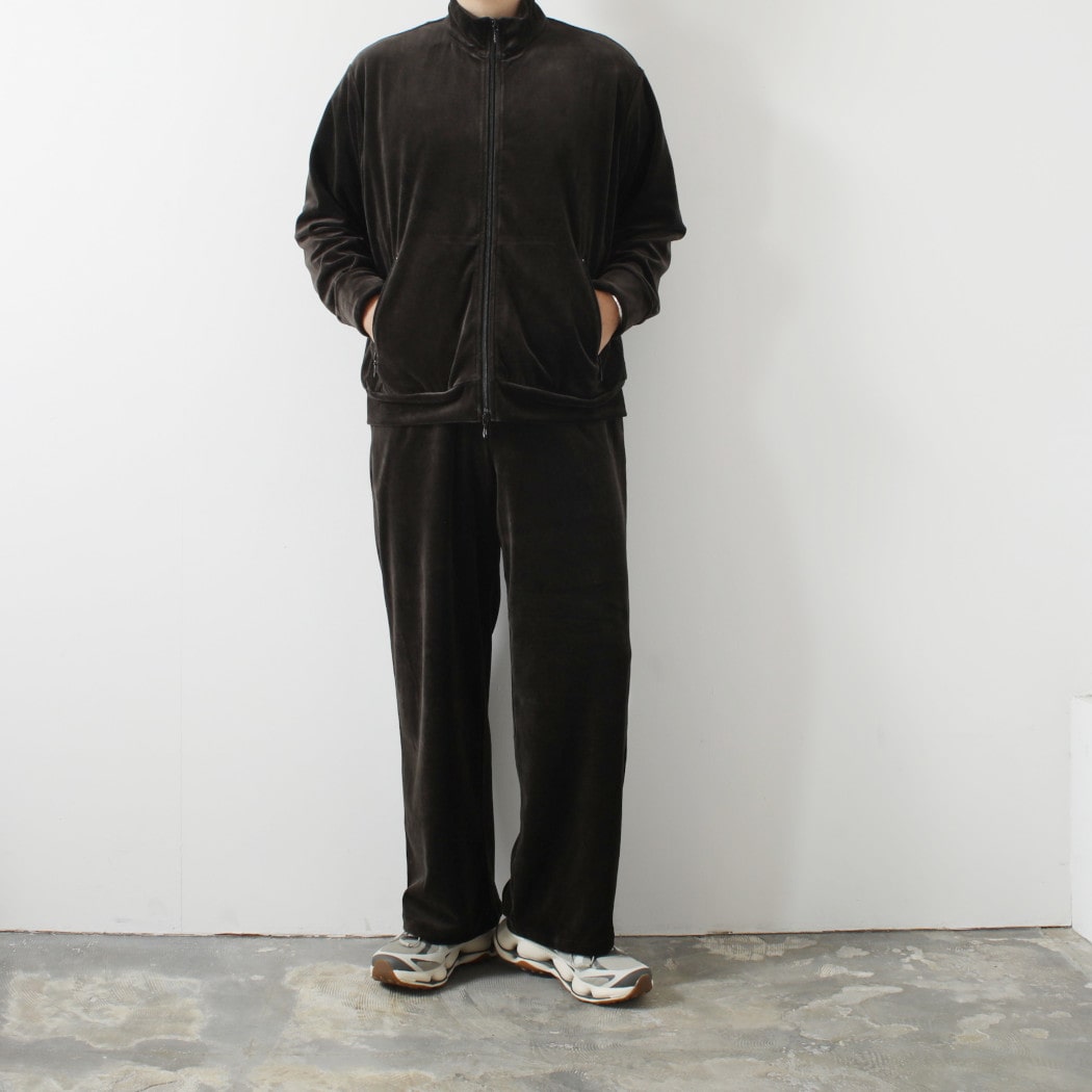 marka オーガニッコットンベロア / フルジップトラックジャケット marka マーカ オーガニッコットンベロア フルジップトラックジャケット