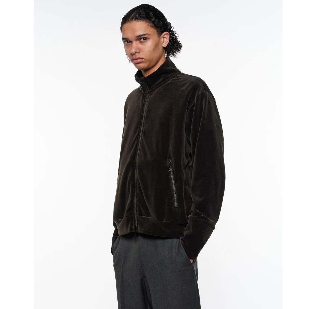 marka オーガニッコットンベロア / フルジップトラックジャケット marka マーカ オーガニッコットンベロア フルジップトラックジャケット