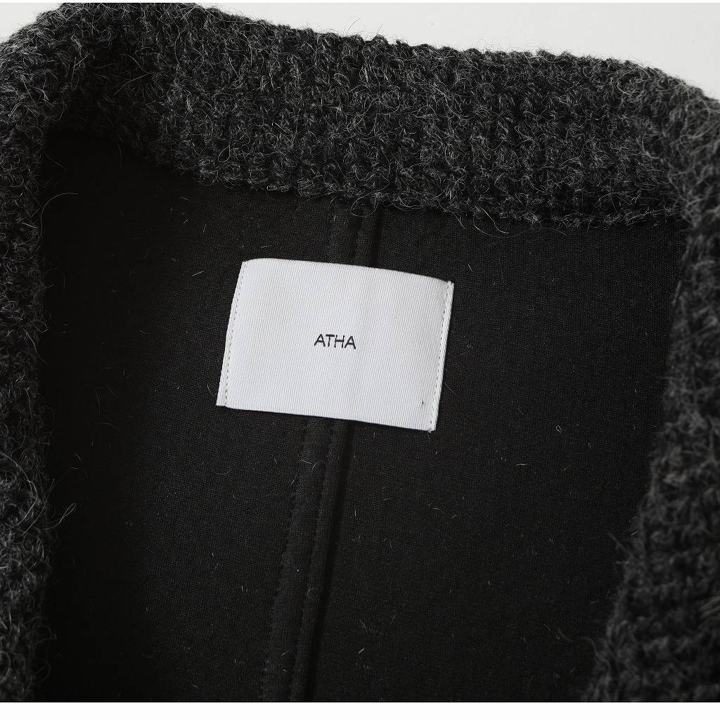 ATHA アタ ボックスジャケット ICELANDIC WOOL KANOKO
