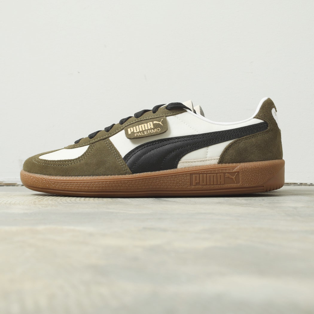 PUMA プーマ パレルモ OG スニーカー オリーブ PALERMO OG SUGARED ALMOND