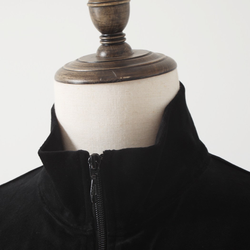 【新品未使用】marka☆トラックジャケット☆2☆ダークネイビー marka マーカ オーガニッコットンベロア フルジップトラックジャケット