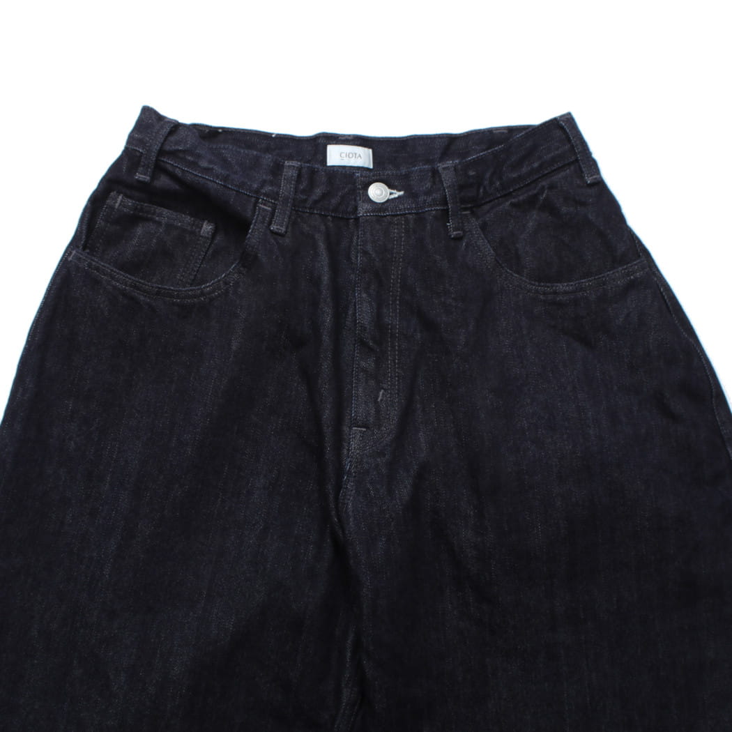 CIOTA シオタ 13.5oz Wide Baggy ワイドバギーデニム ダークネイビー PTL-27WBG-PIDNW
