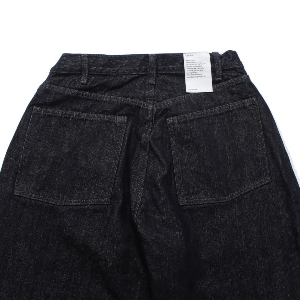 CIOTA シオタ 13.5oz Wide Baggy ワイドバギーデニム ダークネイビー PTL-27WBG-PIDNW