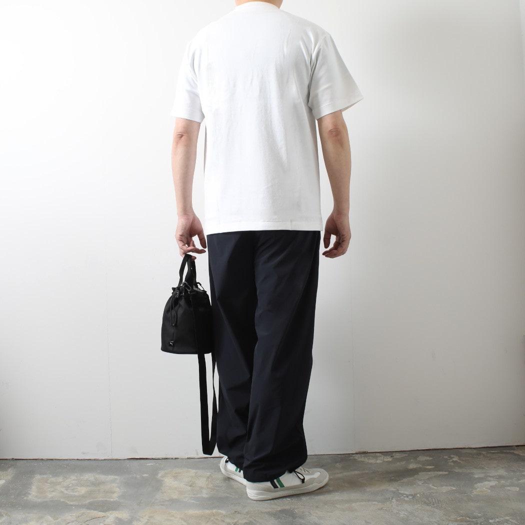 Scye BASICS サイベーシックス Tシャツ コットン ジャージー モノグラム ロゴ Tシャツ オフシロ