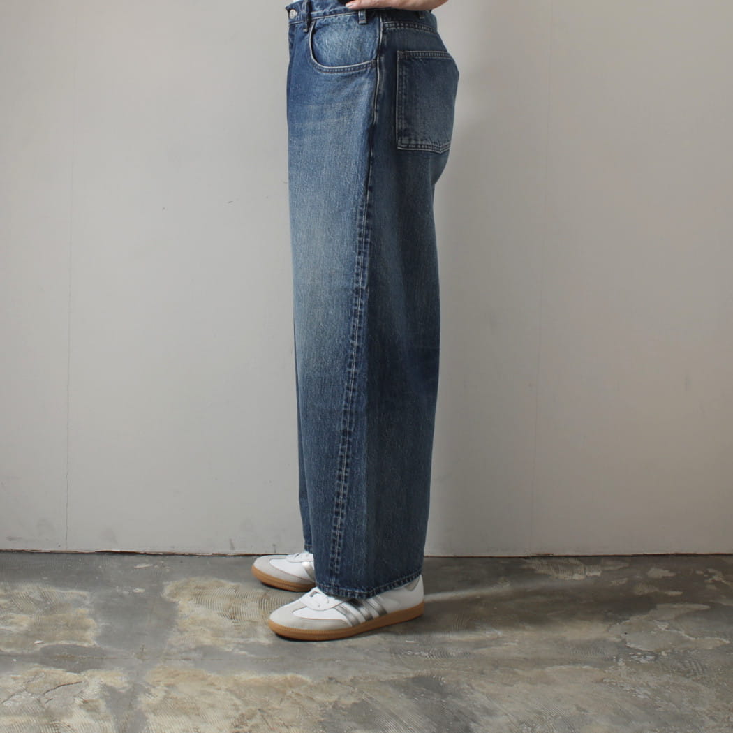 CIOTA シオタ 13.5oz Wide Baggy ワイドバギーデニム ミディアムブルー PTL-27WBG-PIMBL
