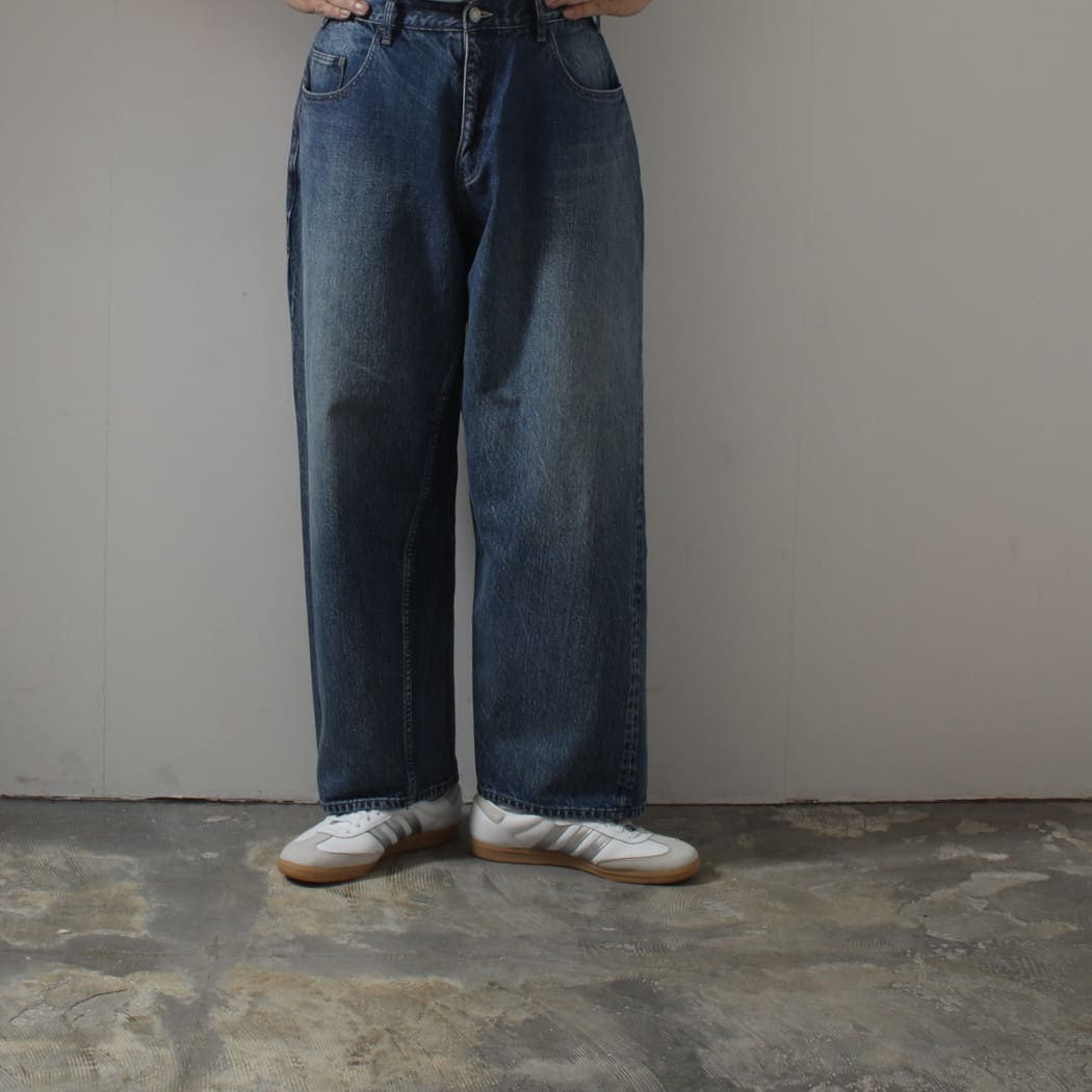 CIOTA シオタ 13.5oz Wide Baggy ワイドバギーデニム ミディアムブルー PTL-27WBG-PIMBL