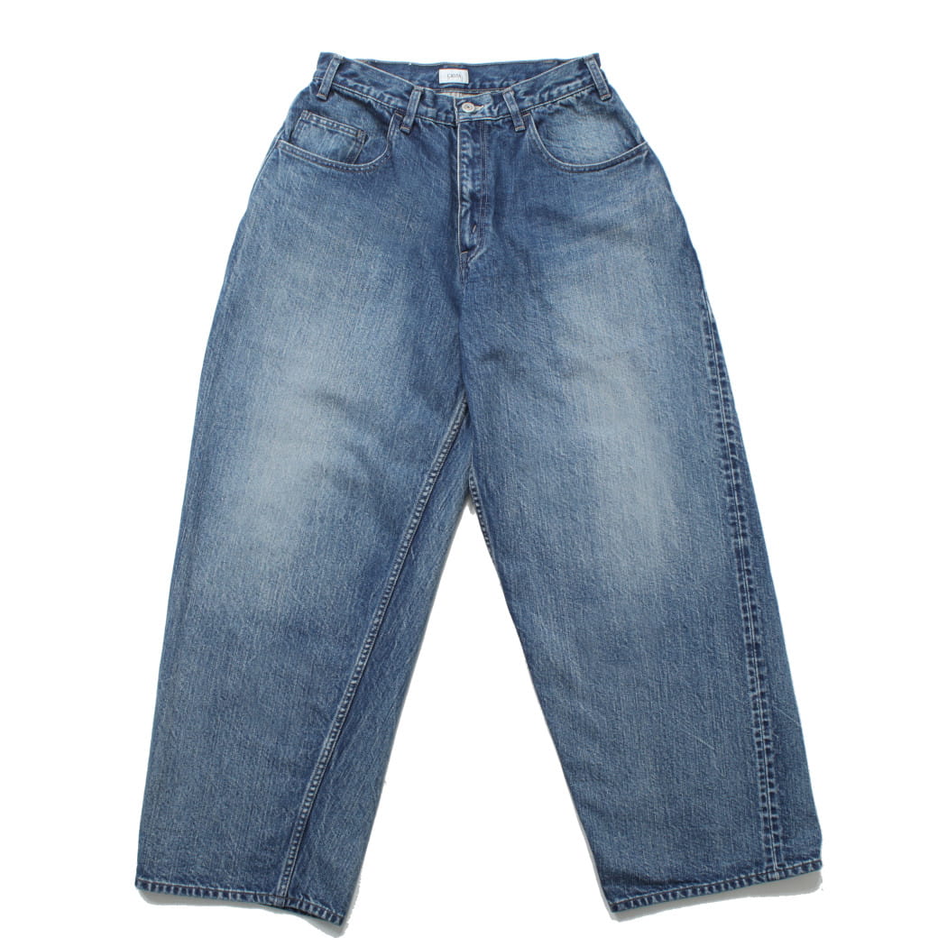 CIOTA シオタ 13.5oz Wide Baggy ワイドバギーデニム ミディアムブルー PTL-27WBG-PIMBL
