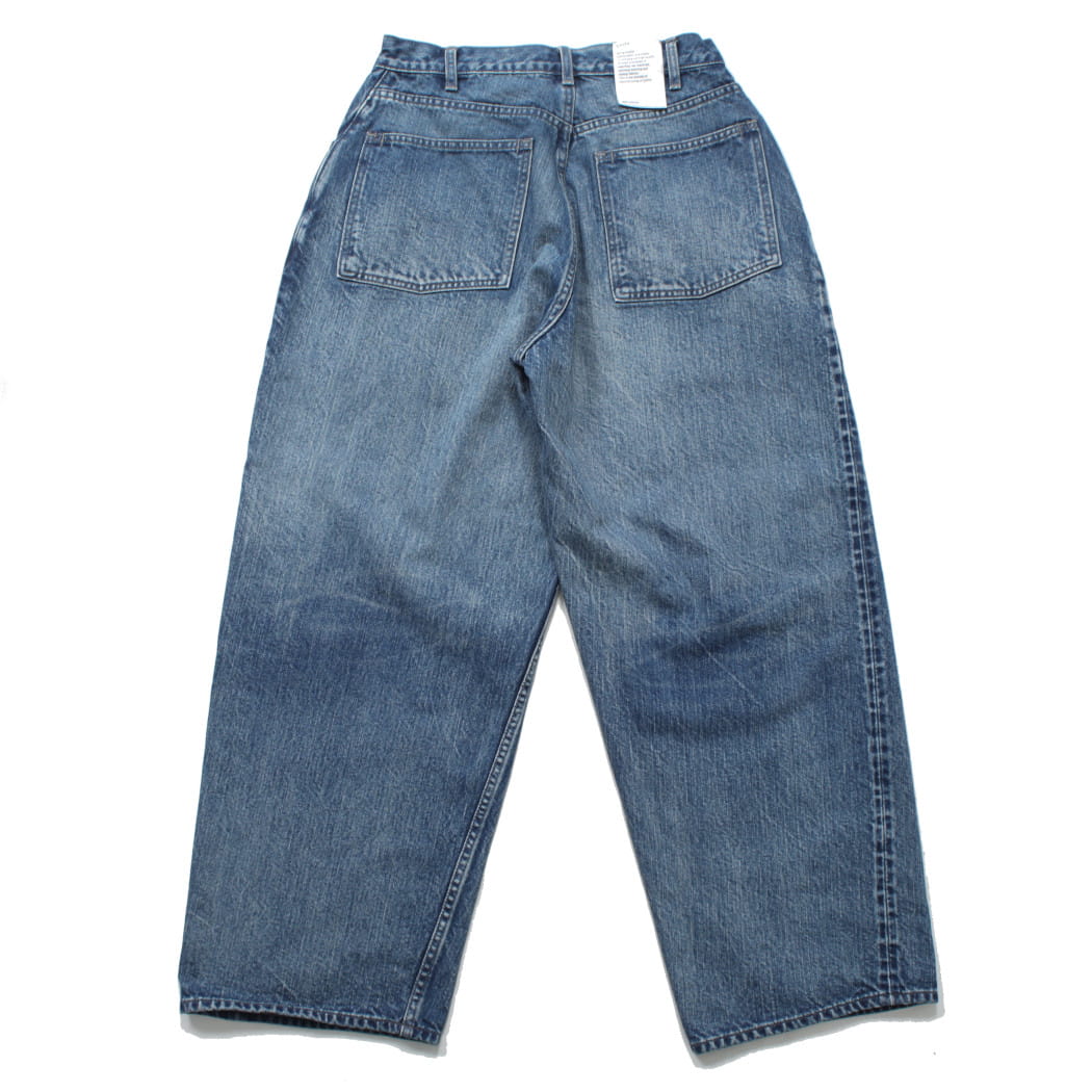 CIOTA シオタ 13.5oz Wide Baggy ワイドバギーデニム ミディアムブルー PTL-27WBG-PIMBL
