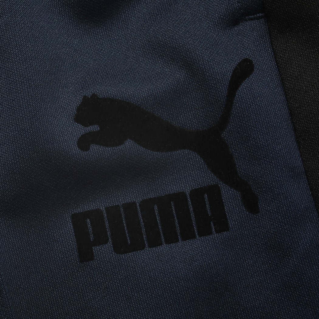 PUMA プーマ t7 ワイド トラックパンツ ジェンダーレス ネイビー