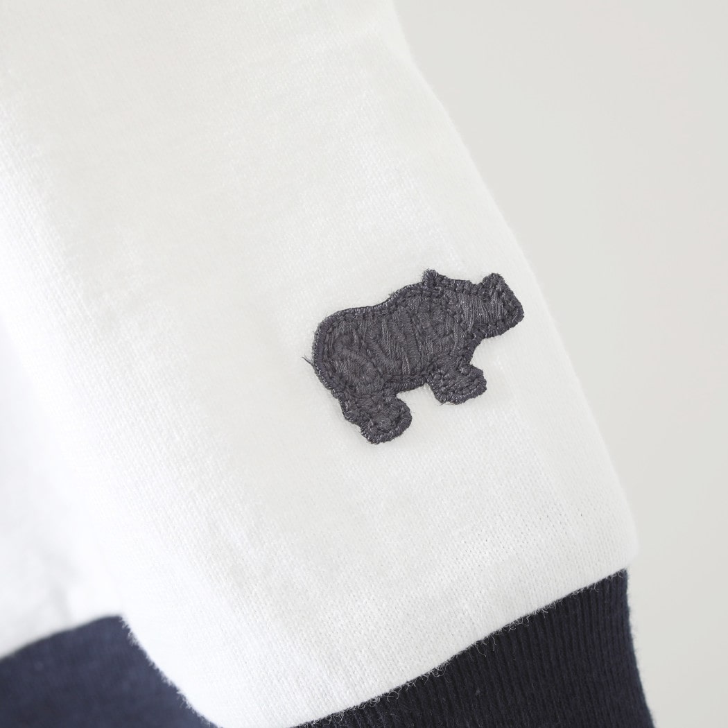 Scye サイ コットン ジャージー プリント リンガー Tシャツ Cotton Jersey Print Ringer T-Shirt オフシロ